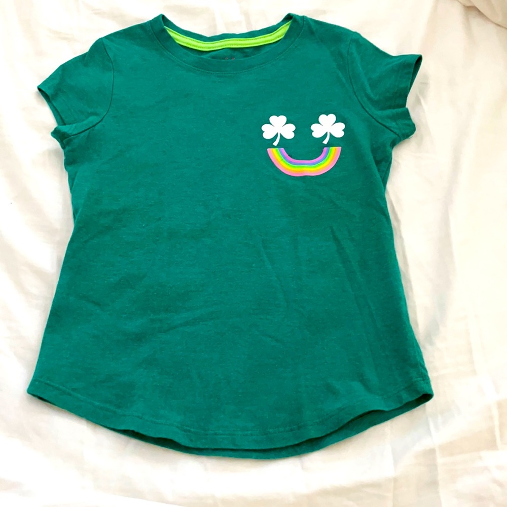 Cat & Jack St. Patrick’s day tee, girls 4/5y